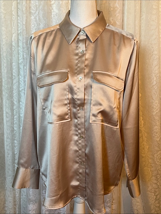 Rachel Zoe Tops - RACHEL ZOE Platinum Blouse